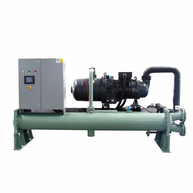 Industrial Water-cooled Screw Chiller Single Compressor